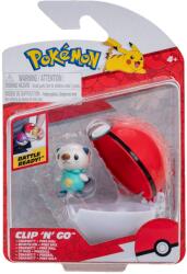 Pokémon - figurine clip n go, oshawott & poke ball (BPKW2667) Figurina