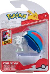 Pokémon - figurine clip n go, alolan vulpix & great ball (BPKW3135)
