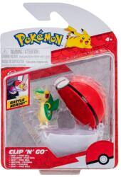 Pokémon - figurine clip n go, snivy & poke ball (BPKW2668) Figurina