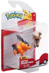 Pokémon - pachet figurine de actiune, (tepig & rockruff), 2 buc (BPKW3001) Figurina