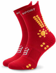 Compressport Unisex Magasszárú Zokni Pro Racing Socks v4.0 Trail XU00048B Piros (Pro Racing Socks v4.0 Trail XU00048B)