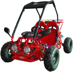 ProCart Kart cu motor pe benzina pentru adulti sau copii, Rosu (573333)