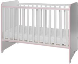 Lorelli Детско легло Lorelli - Sweet Dream, 60 x 120 cm, бяло и розово (10150540038A) - baby