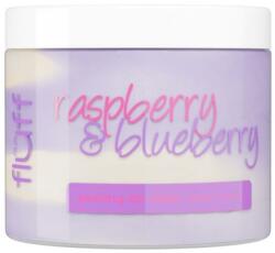 Fluff Scrub de corp cu zmeură și afine - Fluff Body Scrub Raspberry & Blueberry 160 ml
