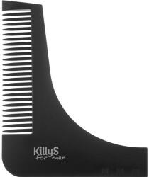 KillyS Pieptene de plastic pentru barbă 500982 - KillyS For Men Beard Styling Comb
