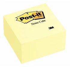 POST-IT 76x76mm 450 lapos öntapadós sárga kockatömb (7100172238) - bestbyte