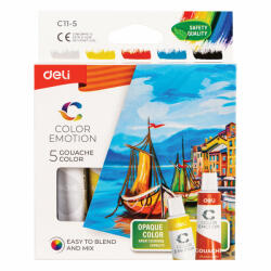 Deli Color Emotion 5x12 ml különböző színben (DEC11-5)