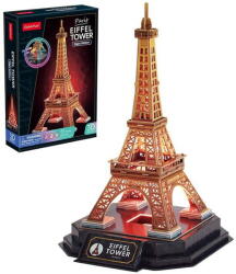 CubicFun Puzzle Cubic Fun Puzzles 3D LED Eiffel Tower (night edition) (306-L534H)