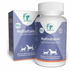 Petamin Multivitamin táplálék-kiegészítő kutyáknak és macskáknak 60 db