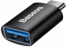 Baseus Adaptor mini USB la Type-C, 3.1 OTG, Baseus, Negru (KF2310943)