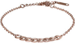 Troli Stílusos rózsaszín aranyozott karkötő