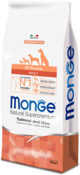 Monge Superpremium Dog 2x12kg Monge Natural Superpremium Lazac & rizs száraz kutyatáp
