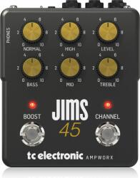 TC Electronic Jims 45 kétcsatornás gitár előfok pedál