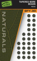 FOX Edges Naturals Tapered Bore Beads - 4mm - Gumigolyó Helikopter Szerelékhez (cac836)