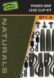 FOX Edges Naturals Power Grip Lead Clip Kit - ólomklipsz Készlet (cac843)