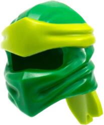 LEGO® 40925pb19c6 - LEGO zöld minifigura ninja arckendő, lime fejkendővel (40925pb19c6)