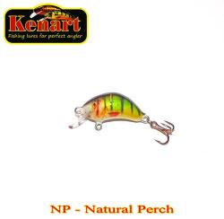 Kenart Vobler KENART Hunter Floating, 2cm/1.5gr, NP, Natural Perch (HU2F-NP)