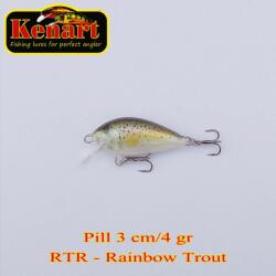 Kenart Vobler KENART Pill Sinking 3cm/4gr, RTR, Rainbow Trout (PIL3S-RTR)