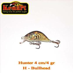 Kenart Vobler KENART Hunter Floating, 4cm/4gr, H, Bullhead (HU4F-H)