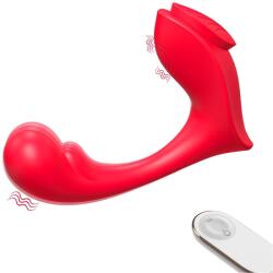 SESSO Vibrator Panty Love Remote Red Vibrator
