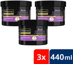 TRESemmé Biotin Repair hajpakolás károsodott hajra biotinnal (3x440 ml)