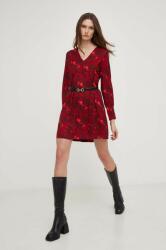 ANSWEAR rochie culoarea rosu, mini, drept BMYX-SUD0A9_33X