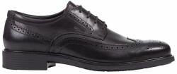 GEOX pantofi de piele Dublin barbati, culoarea negru, U34R2B 00043 C9999 9BYX-OBM1AI_99X