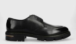 Boss pantofi de piele Terry-T barbati, culoarea negru, 50499855 9BYX-OBM07O_99X