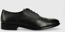 Boss pantofi de piele Colby barbati, culoarea negru, 50498466 9BYX-OBM07F_99X