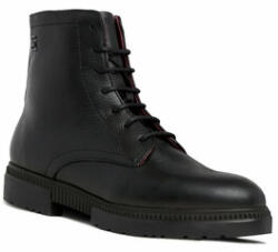 Tommy Hilfiger Ghete Comfort Cleated Termo Lth Boot FM0FM04651 Negru