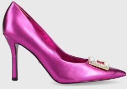 Guess pantofi cu toc culoarea roz, SCANDEL 9BYX-OBD0RU_43X