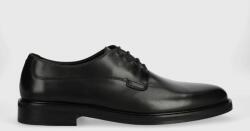 Boss pantofi de piele Larry-L barbati, culoarea negru, 50497778 9BYX-OBM079_99X
