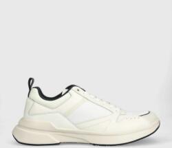 Calvin Klein sneakers LOW TOP LACE UP MIX culoarea bej, HM0HM01044 9BYX-OBM00A_01X