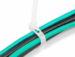 Delock újrahasználható kábelkötegelő (150mm/7, 2mm) (100db) (white) (18643) (18643)
