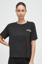 HUGO póló otthoni viseletre fekete - fekete S - answear - 12 990 Ft