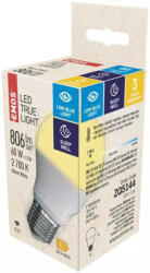 EMOS True Light 7, 2W (60W) E27 806lm 2700K ZQ5144 A60 LED izzó (EMOS-ZQ5144)