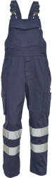CERVA Badajoz RFLX munkavédelmi kantáros nadrág navy színben fényvisszaverő csíkokkal (0353000641048)
