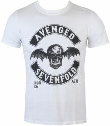 ROCK OFF Tricou bărbați Avenged Sevenfold - Moto Seal - Wht - ROCK OFF - ASTS27MW0