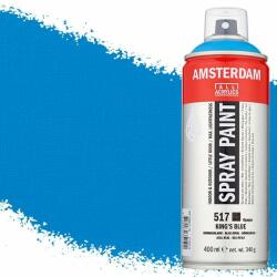 Royal Talens Amsterdam vízbázisú akrilfesték spray, 400 ml - 517, king's blue