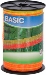 Kerbl Villanypásztor Szalag Basic Classe 250m/10mm sárga-narancs 4x0, 16 rm (KR441523)