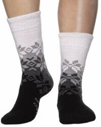 Vlnka Merinó gyapjú zokni - norvég minta méret 35-37
