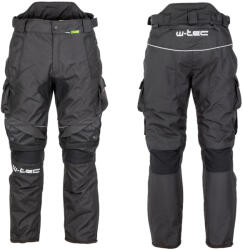 W-TEC Férfi motoros nadrág W-TEC Thollte 5XL fekete (17734-5XL)