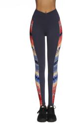 Bas Black Női sport leggings BAS BLACK Rainbow XL sötétkék