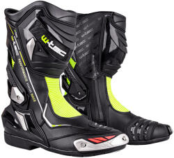 W-TEC Motoros csizma W-TEC Beastor 40 fekete-zöld (18958-40)