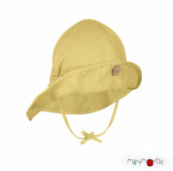 ManyMonths Pălărie ajustabilă ManyMonths Original cânepă si bumbac - Citron Curd