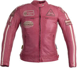 W-Tec Női motoros bőrkabát W-TEC Sheawen Lady Pink rózsaszín S (20537-S)