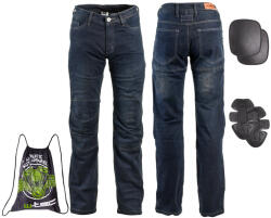 W-TEC Farmer motoros nadrág W-TEC Pawted M sötétkék (14799-M)