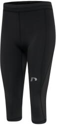 Newline Női kompressziós capri nadrág Newline Core Knee Tights Women fekete XS