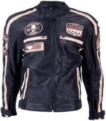 BOS Motoros kabát nyárra BOS 6488 XL fekete