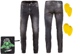 W-TEC Férfi motoros farmer W-TEC Kancelor 4XL szürke (23152-4XL)